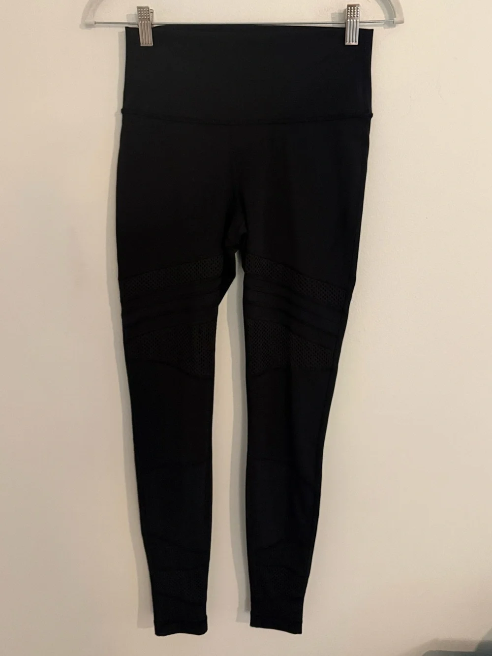 Lululemon Wunder Under Mix & Mesh High Rise 28” Leggings Black Size 6